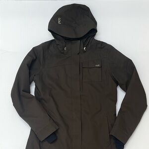 Lolë Parka - women - Large - dark green